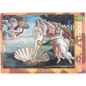 Botticelli Birth of Venus 1000 Piece Jigsaw Puzzle by Eurographics
